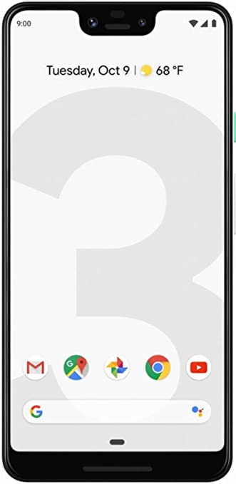 Google Pixel 3 XL 64GB Unlocked GSM & CDMA 4G LTE Android Phone w/ 12.2MP Rear & Dual 8MP Front Camera - Clearly White