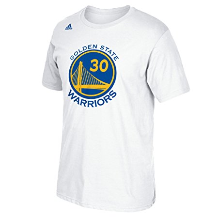 Stephen Curry Golden State Warriors White Jersey Name and Number T-shirt