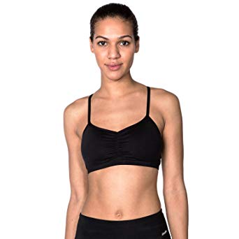 Handful Women's Adjustable Sports Bra with Removable Pads, Seamless Workout Bras