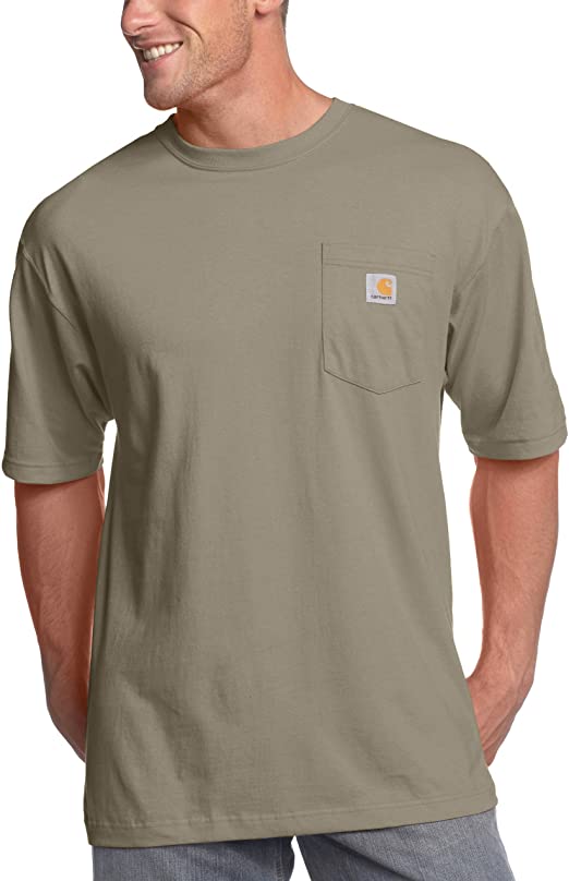 Carhartt Men's K87 Workwear Pocket Short Sleeve T-Shirt (Regular and Big & Tall Sizes)