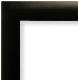 Craig Frames 1WB3BK 24 by 36-Inch Picture Frame Smooth Wrap Finish 1-Inch Wide Black
