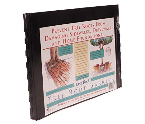 DeepRoot Tree Root Barrier Retail Kit, five (5) 18-inch x 24-inch panels per pack