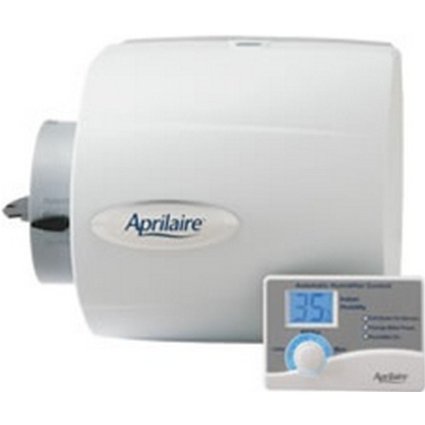 Aprilaire 500 Humidifier 24V Whole House Humidifier w Auto Digital Control Bypass Damper 5 Gallons hour