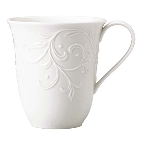 Lenox Opal Innocence Carved Mug