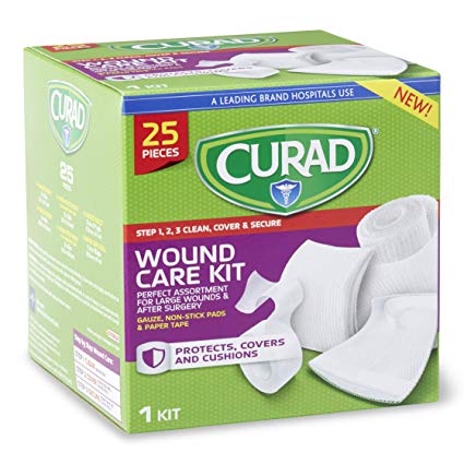 Curad Wound Care Kit (25 Pieces)