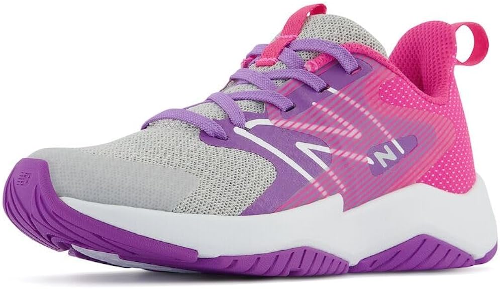 New Balance Kids' Rave Run V2 Hook & Loop Running Shoe