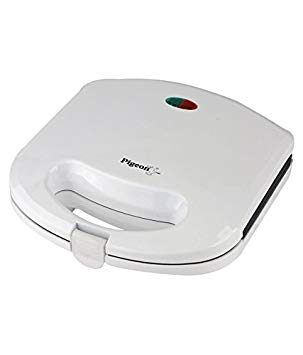 Pigeon 750-Watt 4 Slice Grill Sandwich Toaster(White)