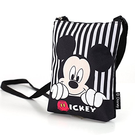 Disney Crossbody Bag Mickey Bag Multi-pocket Mickey Mouse Shoulder Purse Bag - Mickey Smile