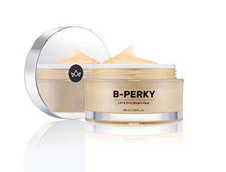 B-Perky - Firming Breast Mask by Maelys | Anti Sagging Décolleté Area Moisturizer Cream |  Chest Tightening Treatment for Glowing Skin and a Naturally Fuller Look. 3.38 oz