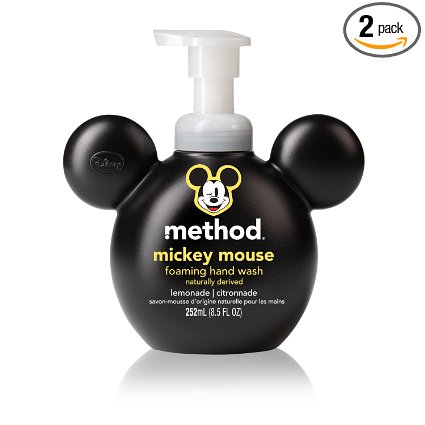 Method Mickey Mouse Foaming Hand Wash 85oz Lemonade pack of 2