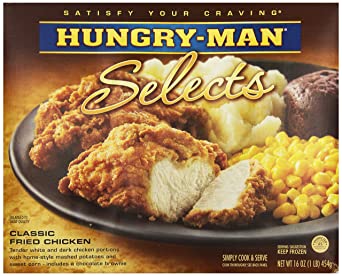 Hungry-Man Selects, Classic Fried Chicken, 16 Ounce (Frozen)