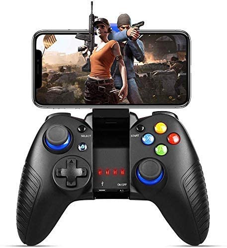 Mobile Game Controller, PowerLead PG8710 Gaming Controller Wireless 4.0 Gamepad Compatible with iOS Android iPhone iPad Samsung Galaxy