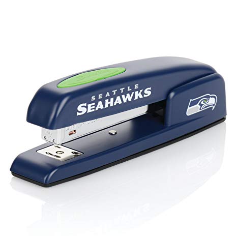 Seattle Seahawks Stapler, NFL, Swingline 747, Staples 25 Sheets (S7074079)