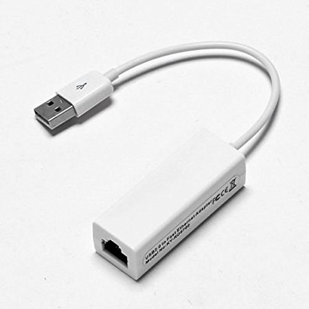 USB 2.0 to Fast Ethernet 10/100 Rj45 Network LAN Adapter Card Dongle 100mb