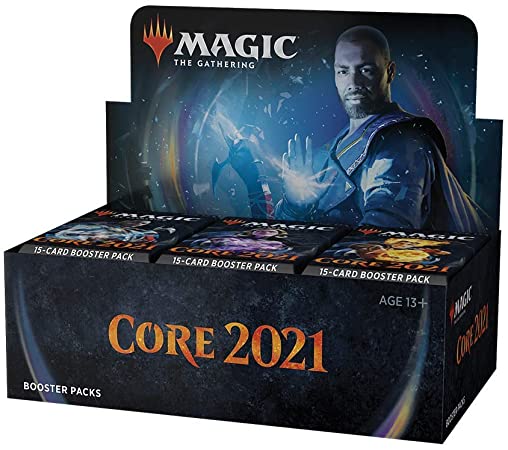 Magic: The Gathering Core Set 2021 (M21) Draft Booster Box | 36 Booster Packs (540 Cards) | Latest Set