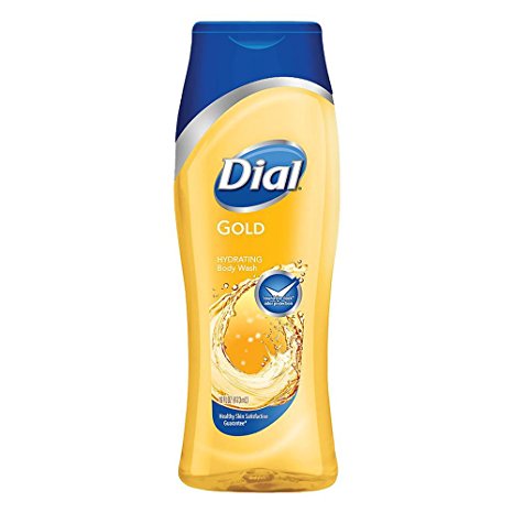Dial Antibacterial Body Wash, Gold 16 oz (Pack of 5)