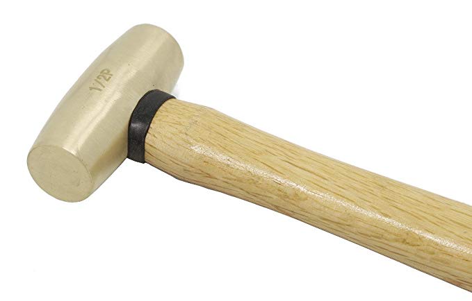 Zengi 8 Ounce Brass Hammer - Half Pound Gunsmithing Brass Hammers