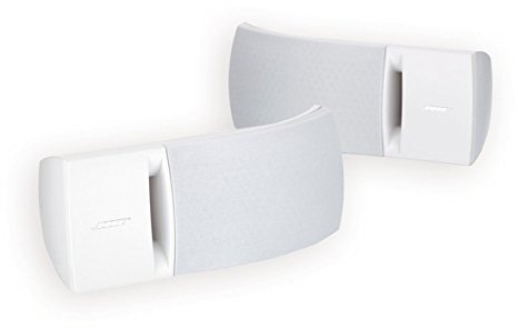 Bose 161 Speaker System (White) - ideal for stereo or home theater use