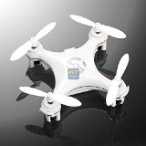 Mini Drone Quadcopter Micro Nano Size - RC Helicopter Quad Copter by KiiToys - 3D Flip 6 Axis Gyro 4 Channels Radio Control Smallest QuadCopter in the world with USA Warranty  Tech Support