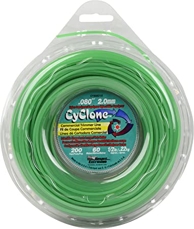Desert Extrusion Cyclone CY080D1/2 .080" x 200' Commercial Trimmer Line Green