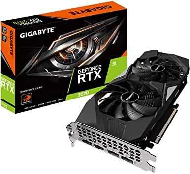 Gigabyte GeForce RTX 2070 WindForce 8 GB GDDR6 Graphics Card