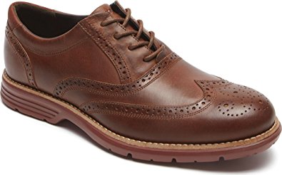 Rockport Mens Total Motion Fusion Wing Tip Oxford