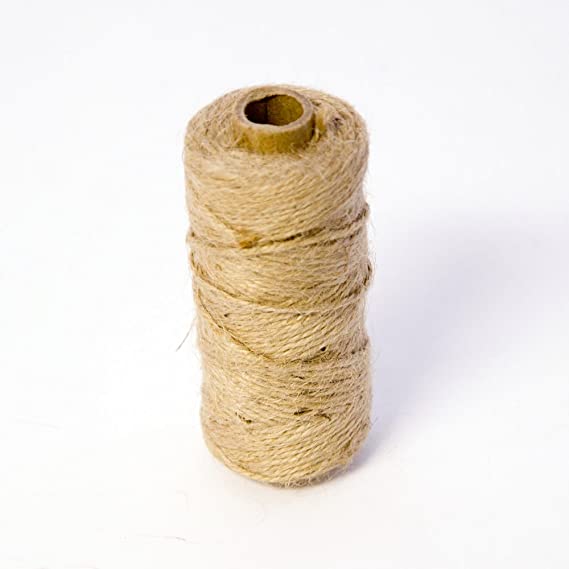 1 Roll Oasis Mossing Jute Twine String Tie- Natural x 75m for Florist, Floral, Flowers, Garden, Plants, Crafts