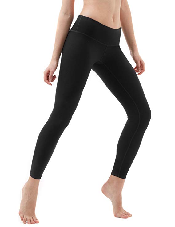 Tesla Yoga Pants Mid-Waist Leggings w Hidden Pocket FYP51/FYP41