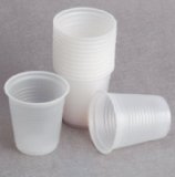 3 oz Disposable Plastic Cups - 100 Count 1 Pack