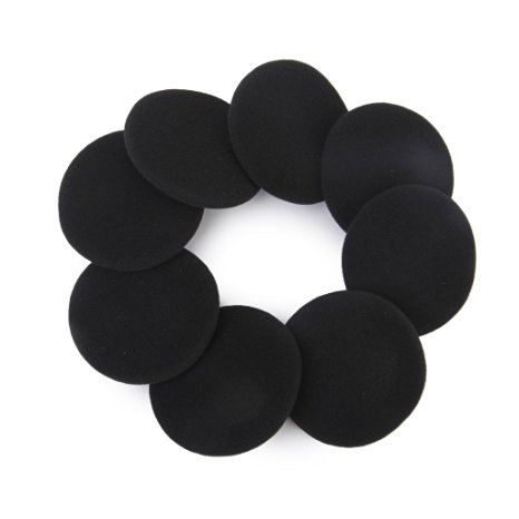 Generic 4 Pairs Replacement Ear Earbud Pad Covers for Headset Earphones 55mm