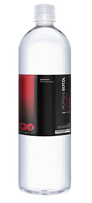 Propylene Glycol USP Grade - 32 OZ, 1 Quart. Excellent Solvent and Stabilizer, Use for Moisturizers, Antifreeze Coolant, Fog Machine Fluid, Detergents, Shampoos etc. Essential Elements Brand