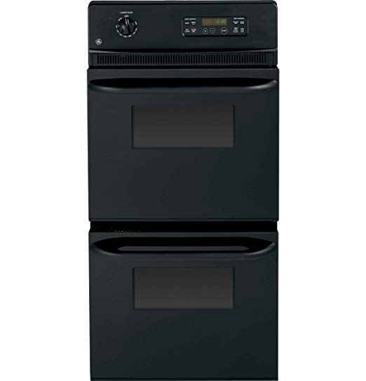 GE JRP28BJBB 24" Black Electric Double Wall Oven