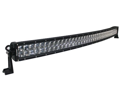 Autofeel 42" Curved Led Light Bar 240W 24000LM 4D Cree 6000K Flood Spot Combo Beam for Offroad Vehicles