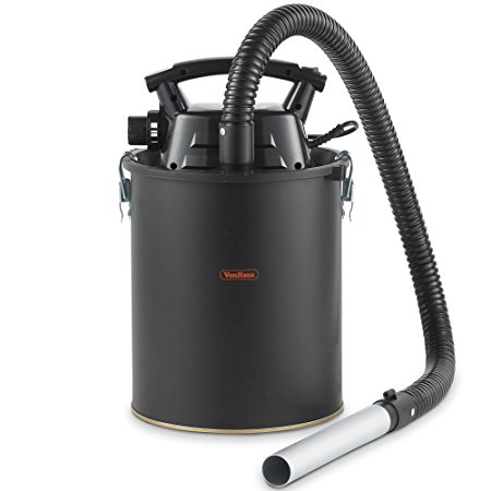 VonHaus 11L Ash Vacuum Cleaner – Lightweight Vacuum Suction For Cleaning/ Removal Of Ash & Debris from Wood Burning Stoves, Log Burners, Heaters, Barbecues, Firepits & Fireplaces