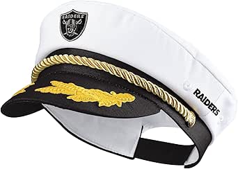 FOCO Men's NFL Team Logo Sailing Yacht Boat Captain's Hat