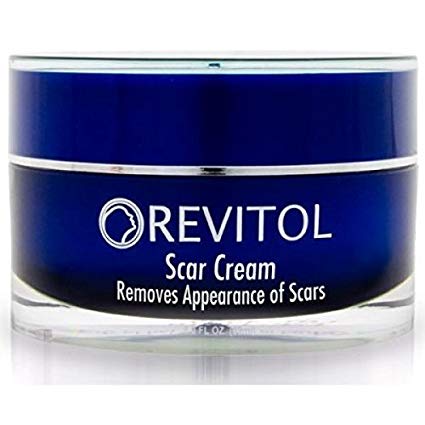 Revitol Scar Removal Cream – Effective with All Skin Types and Scar Types Including Acne Scars, Keloid Scars, Surgical, and More! Help Restore Your Skin Fast with our All-Natural Lotion ~ 5 Jars
