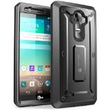 LG G4 Case SUPCASE Full-body Rugged Holster Case with Built-in Screen Protector for LG G4 2015 Release Unicorn Beetle PRO Series - Retail Package BlackBlack
