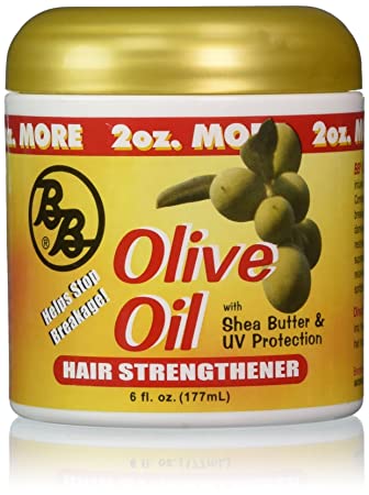 Bronner Brothers Olive Oil Hair Strengthener, 6 Ounce