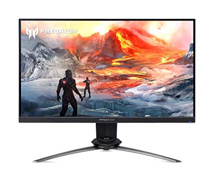 Acer Predator XN253Q Xbmiprzx 24.5" Full HD (1920 x 1080) TN Gaming Monitor with NVIDIA G-SYNC, 240Hz Refresh Rate & Up to 0.4ms Response Time (Display Port & HDMI Port)