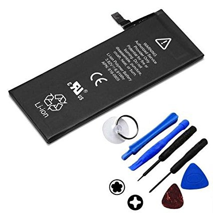 iPhone 6 Battery Replacement - New 0 Cycle - E2B Repair Tools Kit - for All iPhone 6 Models - A1549 / A1586