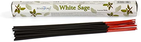 Stamford White Sage Incense Sticks, Mixed, Pack Length 24cm