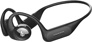 Edifier Comfo Run Open-Ear Wireless Air Conduction Sports Headphones, Bluetooth 5.3, Built-in Mic, 17 Hrs Playtime, Fast Charging, Built-in Pedometer, IP55 Sweat Resistant for Workouts Running Cycling