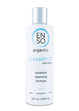Moisturizing Shampoo with Biotin for Sensitive Skin – by Enso Organics made with Aloe Vera and Manuka Honey. Gentle Moisturizing Shampoo made with the Best Ingredients. (16 oz)