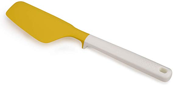 Joseph Joseph 20122 Elevate Egg Spatula with Integrated Tool Rest, One-size, White/Yellow