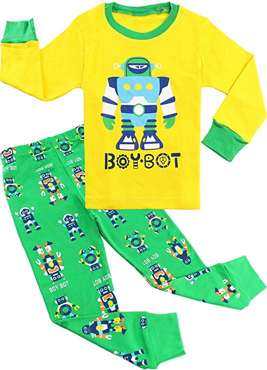 Babyroom "Rocket" boys pajamas toddler kids long cotton clothes long sleeve sleepwear