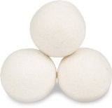 Smart Sheep 3-Pack Premium Wool Dryer Balls  Reusable Natural Fabric Softener