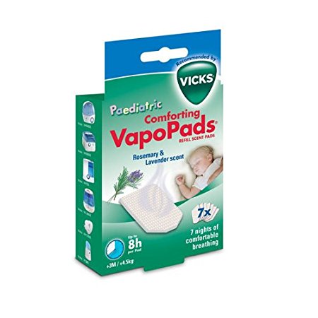 Vicks VBR7 Rosemary and Lavender VapoPads Refill - Pack of 7