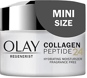 Olay Regenerist Collagen Peptide 24 Face Moisturizer with Vitamin B3, Niacinamide, Travel/Trial Size, 15 Milliliters