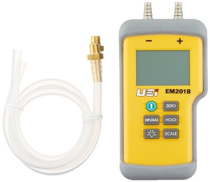 UEi Test Instruments EM201B Test Dual Input Differential Manometer