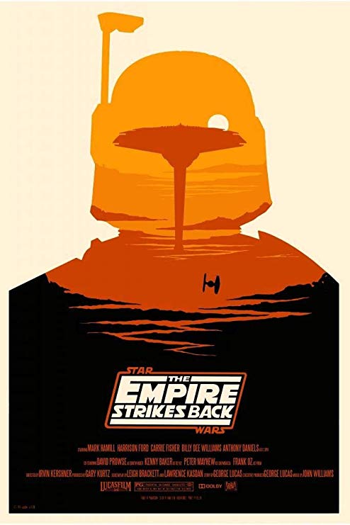 STAR WARS : EMPIRE STRIKES BACK – US Imported Movie Wall Poster Print – 30CM X 43CM Brand New